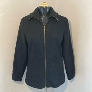Lane Crawford Black Zipper Jacket